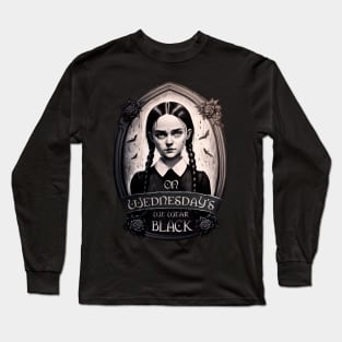 Wednesday Addams Long Sleeve T-Shirt